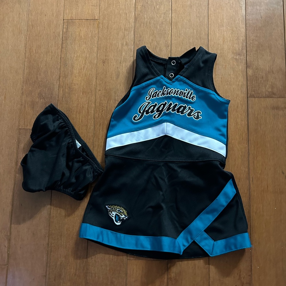 Jackson Jaguars cheerleader outfit